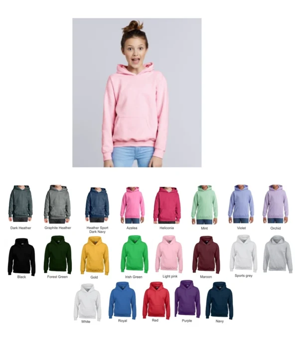 Gildan 18500B GD57B Childs Hood Top